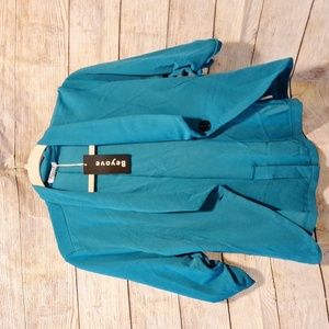 Beyove jacket Aqua/Turq Small